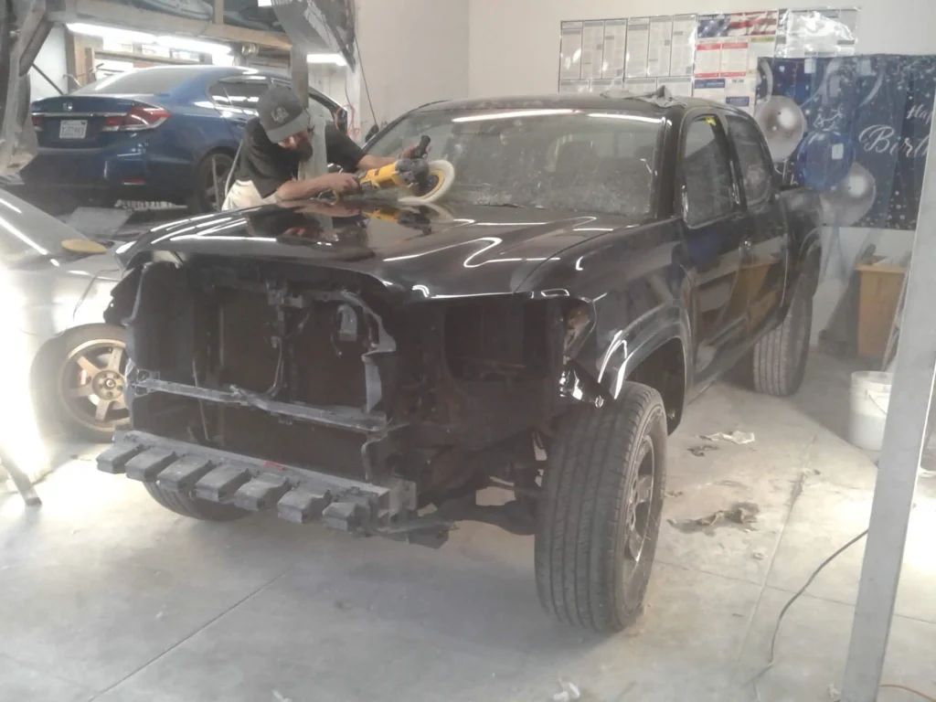Toyota Collision Repair before pic