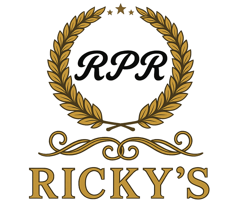 Ricky's Auto Bodo Shop logo
